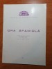 Program Teatrul Opereta si Balet 1967: Ora Spaniola - Bucuresti, 8 Pagini, Piesa Teatru