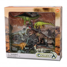 Collecta - Set 6 figurine Dinozauri pictate manual WB
