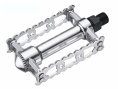Pedale retro VP Components, aluminiu, culoare argintiu Cod:421510600RM