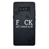 Husa Samsung A3 2017 Multicolor Mesaj Fcuk, Flippy