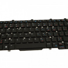 Tastatura laptop noua DELL Latitude 3340 3350 Black (Without frame , WIN 8) French English DP/N 8XKKJ