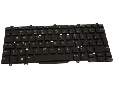 Tastatura laptop noua DELL Latitude 3340 3350 Black (Without frame , WIN 8) French English DP/N 8XKKJ foto