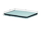 MAHLE LA 108 Filtru, aer habitaclu