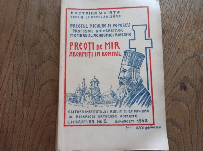 Niculae M. Popescu - Preoti de Mir Adormiti in Domnul, 1942