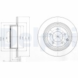 Disc frana Chrysler Sebring; Citroen C4 Aircross; Dodge Caliber; Jeep Compass, Patriot; Mitsubishi Asx, Outlander II; Peugeot 4007, 4008 Motor 1.6,