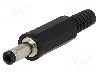 Conector alimentare DC, 6,3V DC, {{Numarul de pini}} pini, seria {{Seria producatorului}}, 4/1,7mm. LUMBERG - 1636 02
