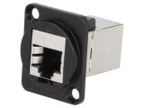 Conector adaptor FT Cat 6 ecranat metalic