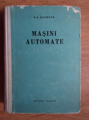 G. A. Șaumean - Mașini automate foto