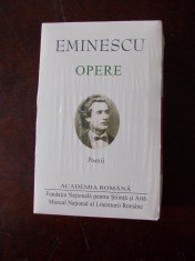Mihai Eminescu&amp;ndash;Opere, Poezii, EDITIE ANIVERSARA,Academia Romana,editie de lux,1c foto