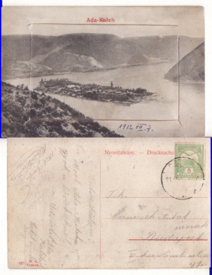 Ada Kaleh- Insula si Dunarea-leporello cu 10 minicards foto