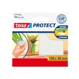 Protectie antizgarieturi, alb, 100mm x 80mm - Tesa 57891