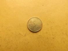 Ungaria 5 Forint 2000 foto