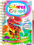 Cumpara ieftin Colorez Cu Apa: Dinozauri + Pensula, - Editura Flamingo