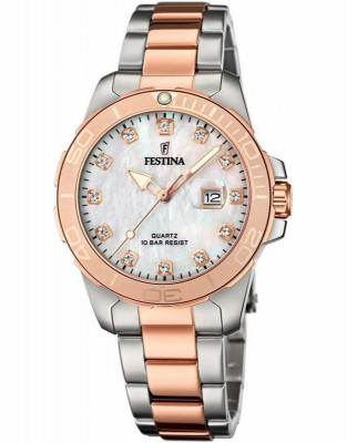 Ceas Dama, Festina, Nacre Boyfriend F20505/1 - Marime universala foto