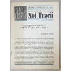 NOI TRACII , REVISTA FONDATA DE JOSIF CONSTANTIN DRAGAN , NR.128-129, 1985