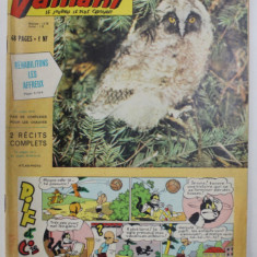 VAILLANT , LE JOURNAL LE PLUS CAPTIVANT , REVISTA CU BENZI DESENATE PENTRU COPII , TEXT IN LIMBA FRANCEZA , No. 898 / 1962