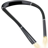 Cumpara ieftin Lampa LED pentru Citit cu Pozitionare pe Gat, 3 Tipuri de Lumina, Negru