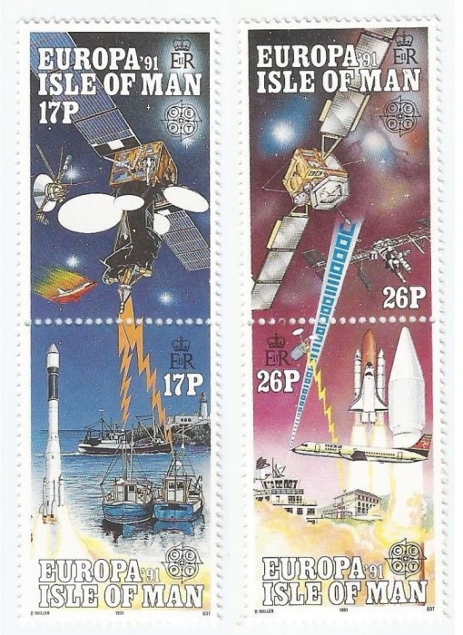 |Man, Europa CEPT, 1991, MNH