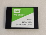 Solid state drive (SSD) WD Green, 120GB, SATAIII, 2.5&quot; - teste reale, 128 GB, Western Digital