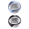Ceas Electronic Digital de Perete/Masa A326, Temperatura, Data, Format 12/24h, LCD, Alb/Negru, Alb/Albastru