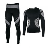 Set imbracaminte termica ACTIVE KPL BLACK, marimea L