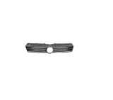 Grila radiator Vw Polo (6r), 08.2014-12.2017, Cu 1 Element Cromat In Partea De Jos, 6R0853651D, bandou negru