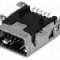 Conector USB B mini, pentru PCB, TE Connectivity - 1734035-1