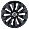 Set 4 capace roti Fox negru R14 pentru gama auto Nissan, Autohelix MSA