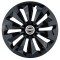 Set 4 capace roti Fox negru R14 pentru gama auto Nissan