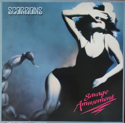 Scorpions &amp;ndash; Savage Amusement, LP, Europe, 1988, stare excelenta (VG+) foto