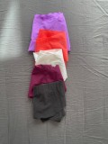 Set 5 Chiloti Victoria's Secret Cheeky Brazilian Seamless, Marime L, Poliamida Elastan, Nou fara eticheta