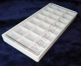Cutie Depozitare Piese Capac Transparent 24 spatii, Watchbox