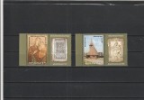 ROMANIA 2015 LP 2075 b ANUL OMAGIAL AL MISIUNII PAROHIEI SI MANASTIRII AZI SERIE CU VINIETE MNH NESTAMPILATA