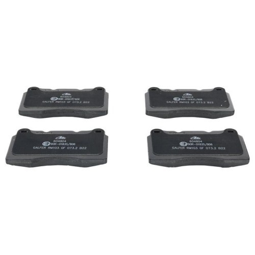 Placute frana Renault Megane 3 Coupe (Dz0/1) 11.08-09.16; Volvo S60 I (384) 07.00-04.10, V70 2 (285) 11.99-12.08, Fata, ATE