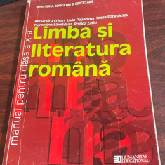 Limba şi literatura română , manual pentru clasa a X-a