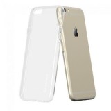 Husa Silicon Transparenta Ultra Slim pentru iPhone 6 Plus / 6S Plus, Rezistenta la Socuri si Zgarieturi