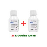 Pachet 2 soluții anti ploșnițe de pat fără miros, K-OTHRINE 100 ml
