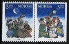 Norvegia 1991 - Craciun, serie neuzata