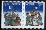 Norvegia 1991 - Craciun, serie neuzata
