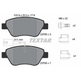Textar set placute frana, frana disc Q+