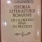 Istoria literaturii romane de la origini pana in prezent