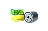 Filtru ulei Opel Astra F, G, Vectra A, B benzina Mann 10757 W712/75-1, 10W-40, 4 L