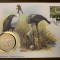 malawi - pasari - FDC cu medalie, fauna wwf