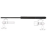 Amortizor portbagaj RENAULT GRAND SCENIC II (JM0/1) (2004 - 2016) METZGER 2110526