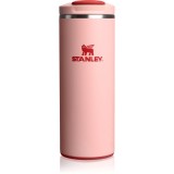 Stanley Transit Fliptop Mug cană termoizolantă mic Peach Rose 350 ml