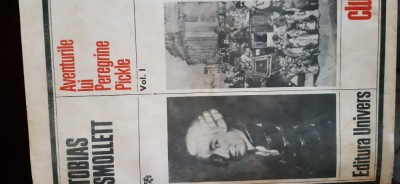 Aventurile lui Peregrine Pickle vol.1-2 Tobias Smollett 1987 foto