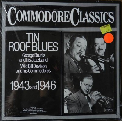 Vinil George Brunis Jazzband / Wild Bill Davison &amp;lrm;&amp;ndash; Roof Blues 1943 &amp;amp; 1946 (EX) foto