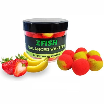 Wafters ZFISH Balanced 8mm, Strawberry Banana, 20g foto