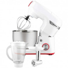 Robot de bucatarie Heinner HPM-1000WH, 1000W, mixer, masina de tocat si blender foto