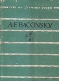 A.E. Baconsky - Versuri